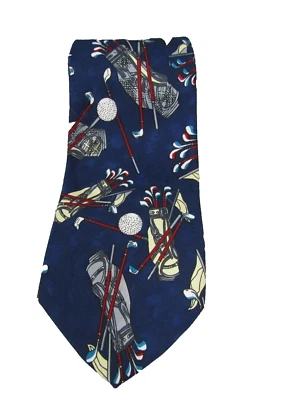 Corbata de golf para hombre A Rogers azul ropa de trabajo clásica de negocios Foto 1 de 4