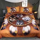 Sleepwish 4 Wolves Dreamcatcher Pościel Native American Queen Size Comforter ...
