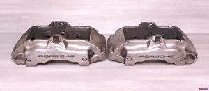 2004-2010 PORSCHE CAYENNE FRONT BREMBO 18Z BRAKE CALIPERS LEFT RIGHT OEM - Picture 1 of 13
