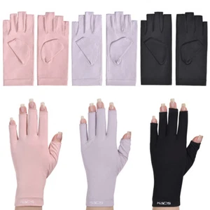 2pcs Nails UV Protection Gloves Led Lamp Radiation Glove Protector Hand Tools - Picture 1 of 14
