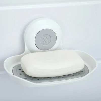 SlipX Solutions Patented Strong Hold Soap Saver, Suction Cup Soap Holder - Image 1 of 4