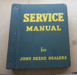 1952-58 John Deere Dealer Service Manual Hercules - Picture 1 of 9