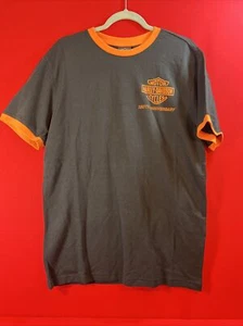 Men's 120th Anniversary Ringer Tee - Black Beauty. Sz Medium - Picture 1 of 7