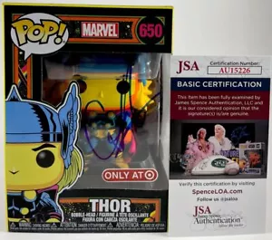 Chris Hemsworth Signed Marvel Thor Black Light Funko POP! Autograph JSA COA - Picture 1 of 5