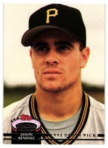 1992 Stadium Club Jack Murphy - Jason Kendall (#148)  Pittsburgh Pirates