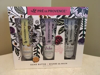 Pre de Provence - Mantequilla de mano x 3 (mirabelle, lavanda, coco) - 1 oz. ea. Foto 1 de 2