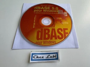 DBase 5.0 Pour Windows (Base De Données) - PC - CD Seul - Photo 1/1