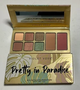 NIB Violet Voss Pretty in Paradise All in One Face & Eye Shadow Palette 14.2 g - Picture 1 of 2
