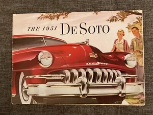 1951 DeSoto Vintage Car Sales Brochure Catalog - Sportsman Convertible - Picture 1 of 4