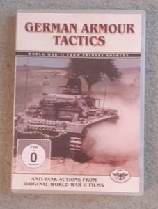 DVD - GERMAN ARMOUR TACTICS - ANTI TANK ACTIONS FROM ORIGINAL WW11 FILMS - NEW - Picture 1 of 1