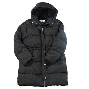 Wintermantel Sebby schwarz mit Fell gefüttert Größe L - Bild 1 von 13