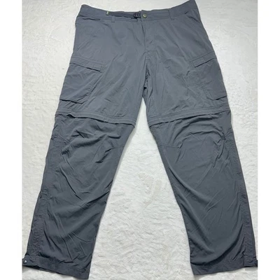 Pantalones de senderismo REI Co-op convertibles de carga para hombre calce relajado gris nailon talla 40x30 Foto 1 de 4