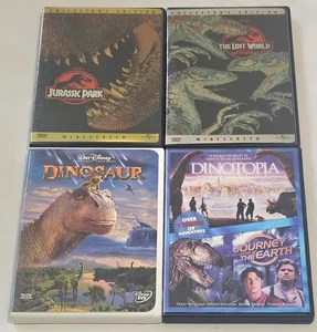 Jurassic Park, The Lost World, Disney Dinosaur & Dinotopia/Journey To The... DVD - Picture 1 of 5