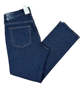 New J. Crew Athletic Slim Fit Jeans Signature Flex Dark Wash Men’s 30x30 - Picture 1 of 8