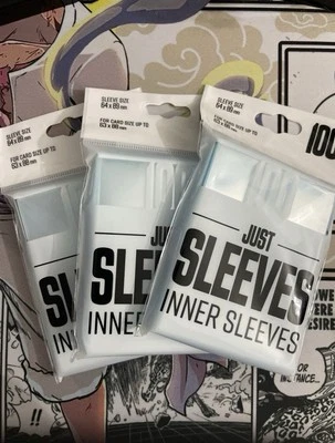 Inner Sleeves, Perfect Fit, Für Pokémon MTG One Piece Dragon Ball, Standardgröße - Bild 1 von 3