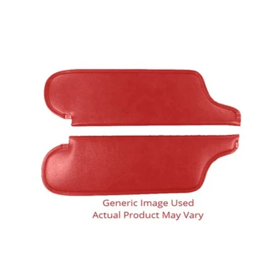 Sun Visor 适用于 1982 - 1983 克莱斯勒 LeBaron 可转换 2-DR 亮红色前 LH 右握 — 第 1/4 张图片