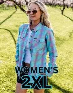 Dixxon Flannel Co. ✝ Risen ✝ Flannel Women's 2XL - SOLD OUT - FAST SHIPPING! - Picture 1 of 8