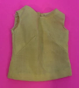 SEHR SELTEN Vintage Barbie Puppe PAK gelb zwei Oberteile Shirt neuwertig ~ 60er Jahre - Bild 1 von 1
