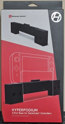 Hyperkin Hyperpodium 4-Port GameCube Controller Adapter Base Nintendo Switch New - Image 1 of 4