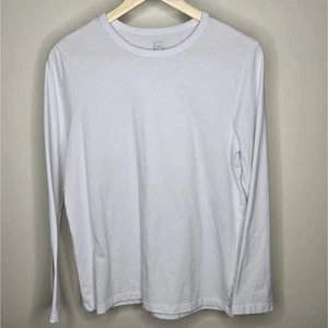 WONDER NATION Classic White Long Sleeve Shirt Youth XXL / Women Medium - Picture 1 of 4