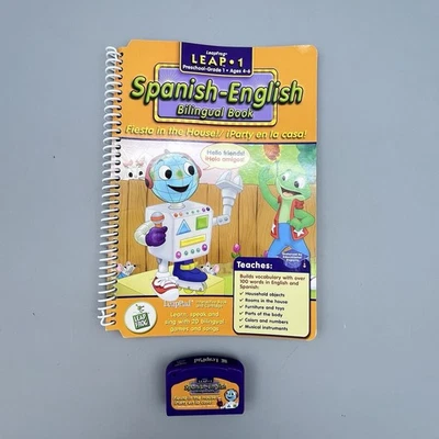 LeapFrog Leap 1 Spanish-English Bilingual Book Preschool-Grade 1 Book Cartridge - Image 1 of 3