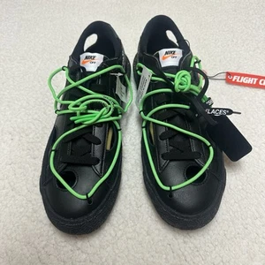 Size 11 - Nike Blazer Low x Off-White Black 2022 - Picture 1 of 10
