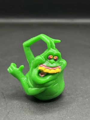 Mini estatuilla vintage 1986 Real Ghostbusters Slimer PVC Yolanda España Foto 1 de 3