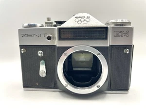 Zenit EM USSR 1980 Olympics 35mm Film Camera Body Only - Picture 1 of 6