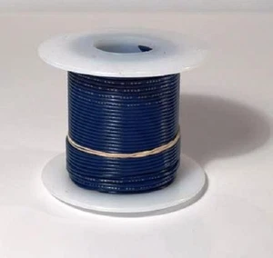 Cable de conexión calibre 22 AWG UL1007 UL1569 100 pies AZUL ~ 10 colores disponibles! - Imagen 1 de 1