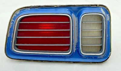 1971 Cuda Lanterna Traseira Barracuda Grelha Lâmpada Cromada Moldagem Plymouth - Imagem 1 de 4