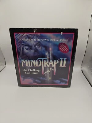 Mindtrap 2 II The Challenge Continues Pressman Board Game 1997 BRAND NEW SEALED - Image 1 of 4