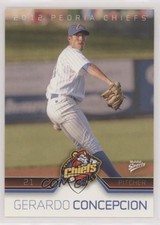 2012 MultiAd Sports Peoria Chiefs Gerardo Concepcion #4