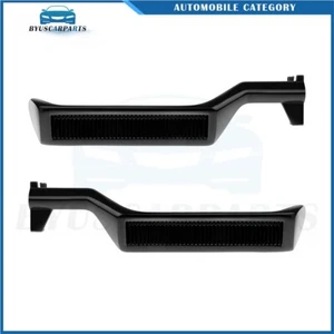 Pair Door Handle Black Metal Interior LH & RH For 1980-96 1997 Ford F-150 F-350 - Picture 1 of 7