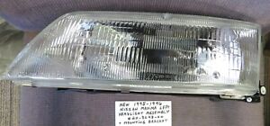 Replacement  for a 1995-1996 Nissan Maxima Left Driver Side Headlight Assembly