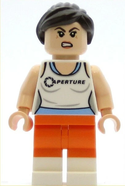 LEGO Dimensions Minifigure Chell (Genuine) - Image 1 of 1