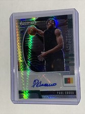 2020 Panimi Prizm Draft Picks Autograph Paul Eboua No. PA-PE