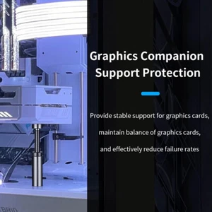 Aluminum Alloy GPU Holder Support Video Card Bracket Desktop PC Accessory - Picture 1 of 12