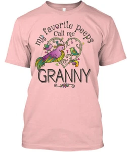 My Favorite Peeps Call Me Granny T-Shirt Made in the USA Size S to 5XL - Picture 1 of 1