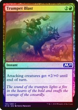 Trumpet Blast FOIL Core Set 2019 / M19 NM Red Common MAGIC MTG CARD ABUGames