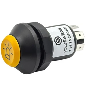 11175240XX Presostato con Bloqueo: "Luz Redonda" Compatible 12V - Imagen 1 de 3
