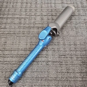 BaByliss Pro 1.5" Nano Titanium Curling Iron Blue Tested/Working BABNT150SN - Picture 1 of 11