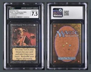 Demonic Tutor Alpha CGC 7.5 1993 Magic The Gathering MTG - Bild 1 von 1