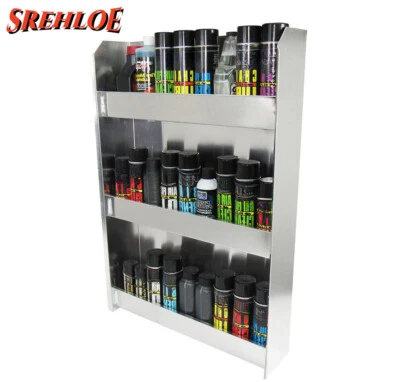 Soporte de estante de gabinete de aluminio 36"x24"x5" organizador de remolque montaje en pared Foto 1 de 4