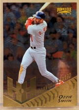 1996 Pinnacle FOIL #281 Ozzie Smith HOF RARE SUPERPACK EXCLUSIVE PARALLEL