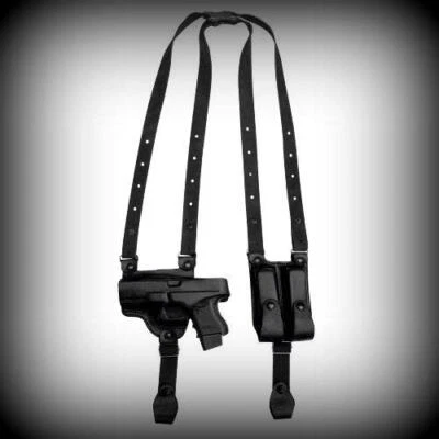 CLEARANCE! LEFT HAND Leather Shoulder Holster for Autos Revolvers CHOOSE - Image 1 of 4