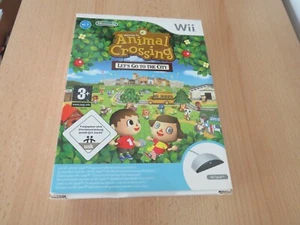 Animal Crossing: Let's Go to the City Nintendo Wii NEW boxed with Wii Speak - Picture 1 of 4