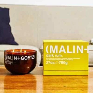 MALIN + GOETZ DARK RUM SUPER CANDLE 27oz/780g SOLD OUT HARD TO FIND - Picture 1 of 6