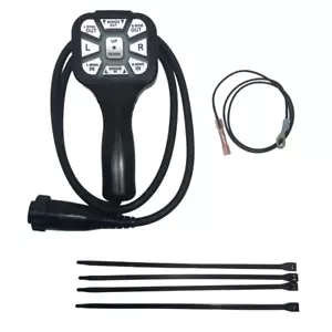 New Controller Western MVP V Plow Handheld Control Round Black Plug 96462 - Foto 1 di 4