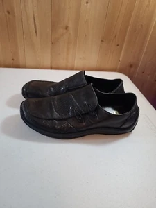 Rieker schwarze bequeme Lederschuhe Damengröße 38/7 US - Bild 1 von 9