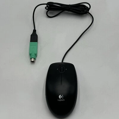 Logitech B120 USB Optical Wired Scroll Mouse (Black) 5.0V 100mA Combo Optical - Image 1 of 4